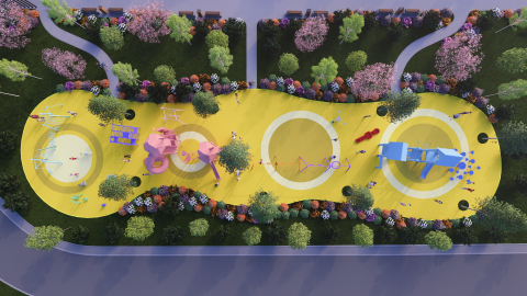 Parcul Liniei, Faza 3, randare