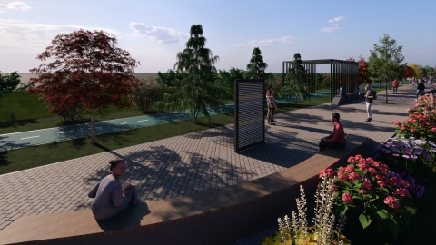 Parcul Liniei, Faza 3, randare