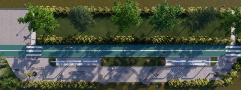 Parcul Liniei, Faza 3, randare